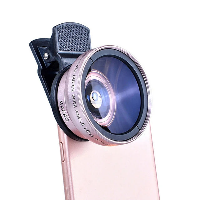 Objectif Smartphone 2-en-1 — Grand-Angle & Macro