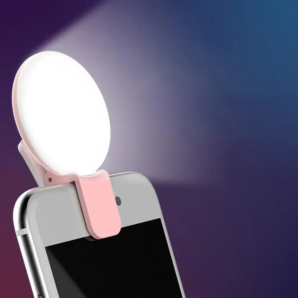 Ring Light LED Clip pour Smartphone