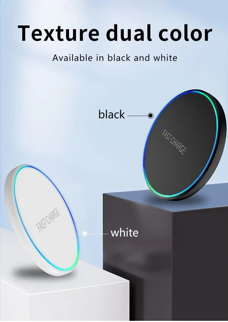 Chargeur Sans Fil 3-en-1 — Téléphone, Écouteurs, Montre