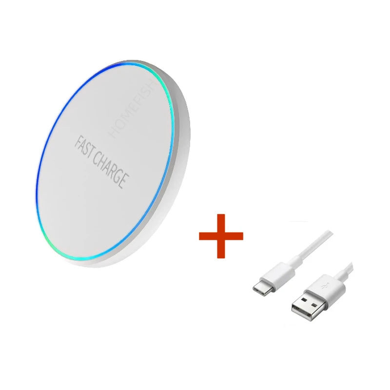 Chargeur Sans Fil 3-en-1 — Téléphone, Écouteurs, Montre